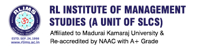 MBA - RL Institute of Management Studies Madurai |