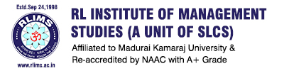 MBA - RL Institute of Management Studies Madurai